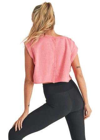 Warm Up Essential Mineral Wash Tank Top - Verte Boutique