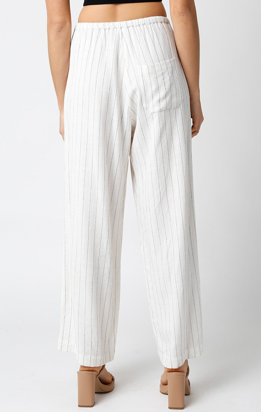 Linen Drawstring Pant