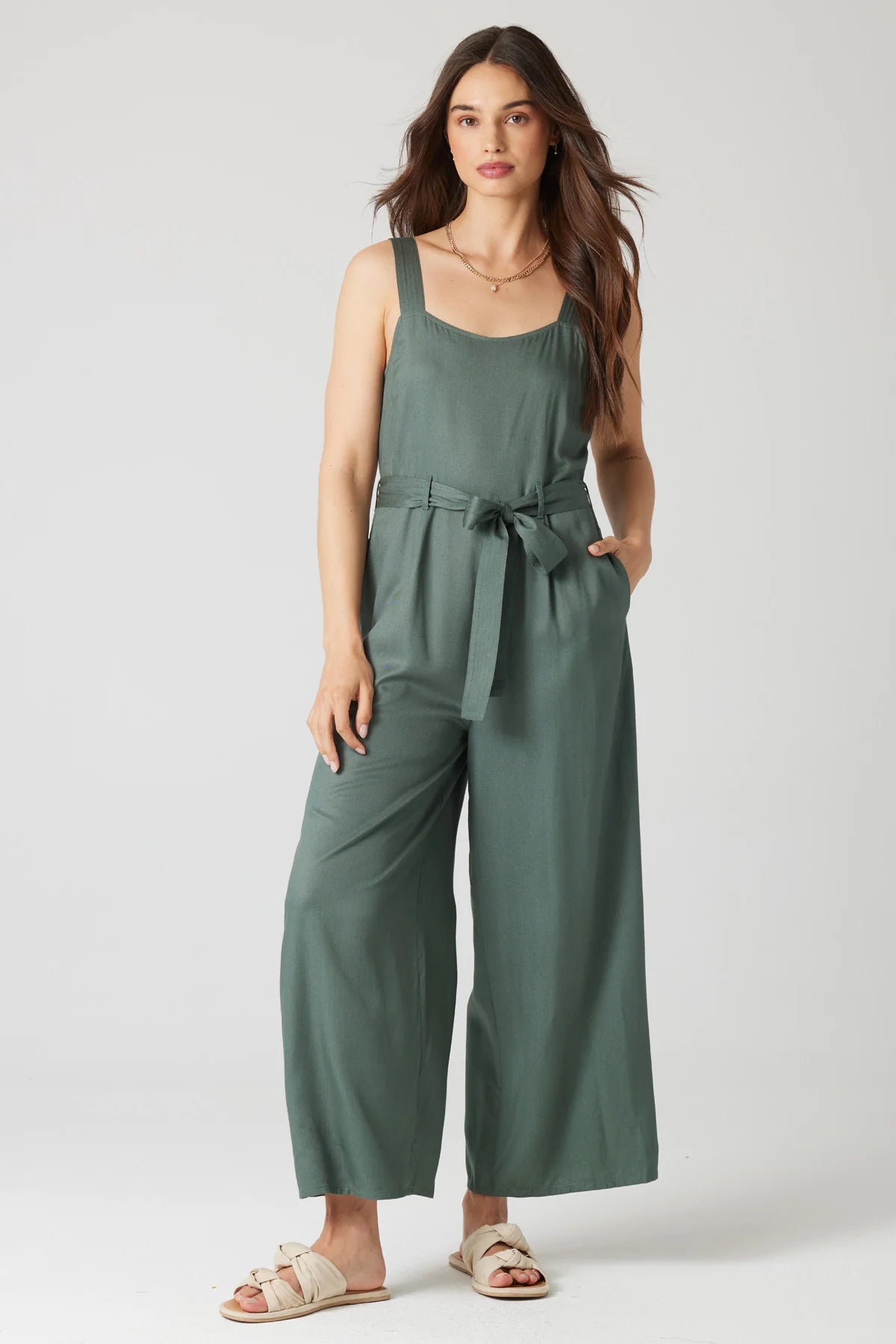 Belted Jumpsuit